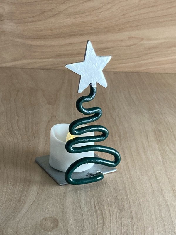 metal Christmas tree